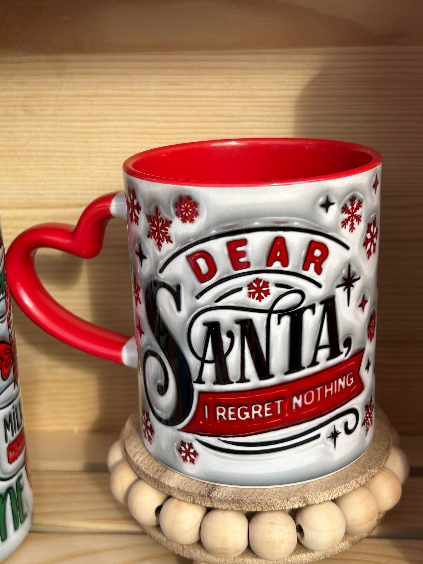 Dear Santa w/heart handle