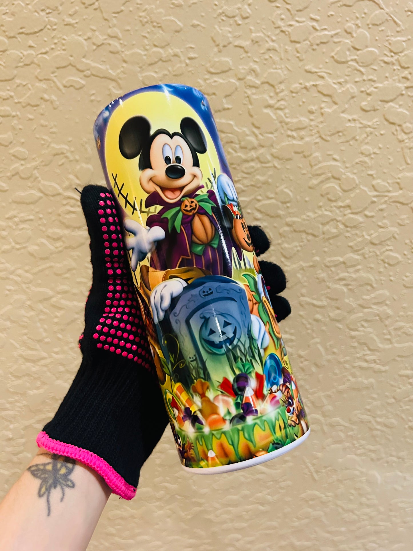 Mickey not so scary
