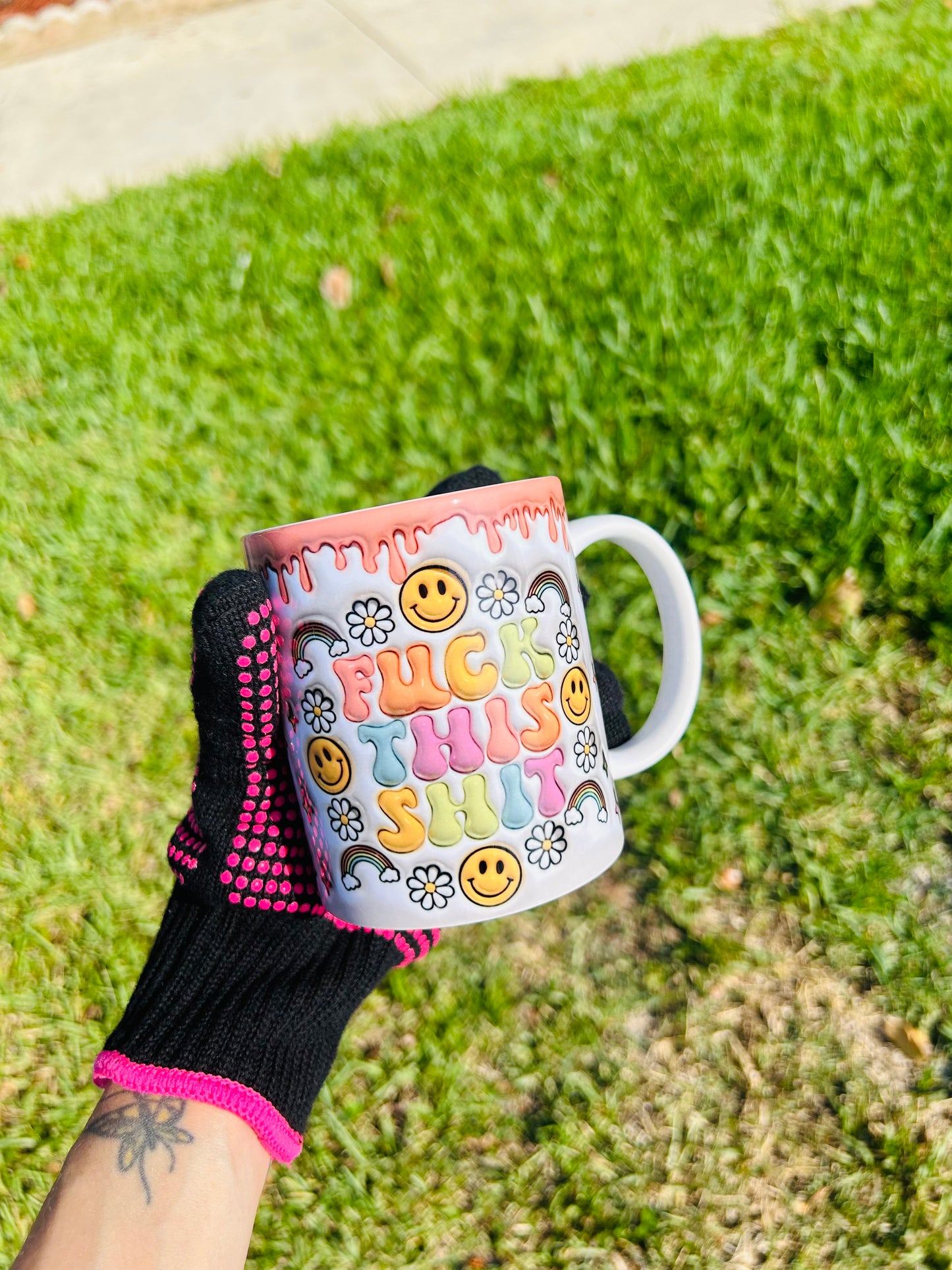 Fuck this shit -12 oz mug