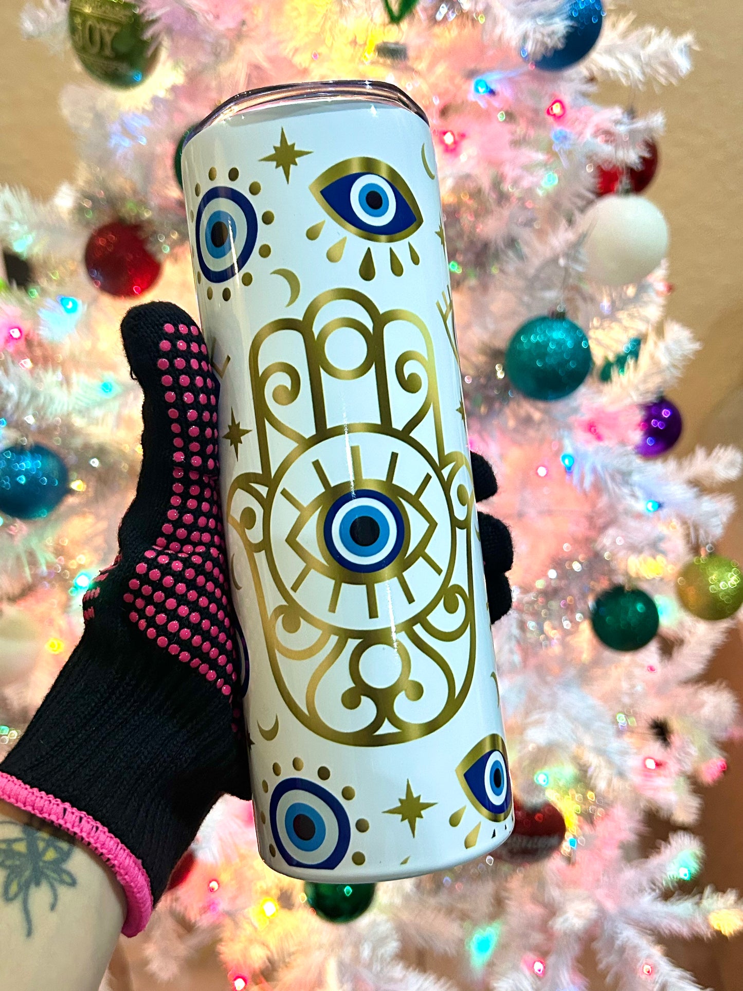 Evil Eye/Hamsa 20oz Tumbler