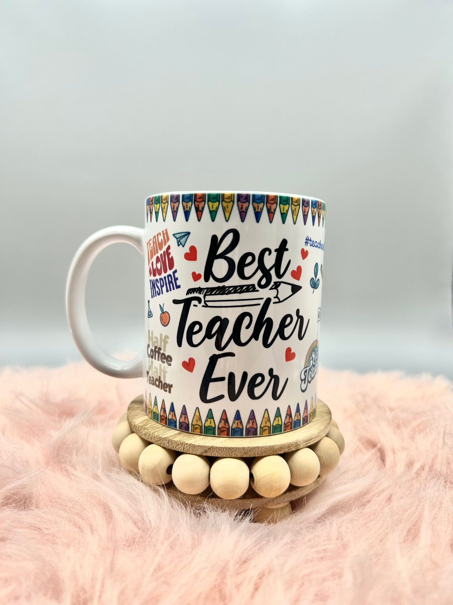 Best Teacher Ever-12oz Mug