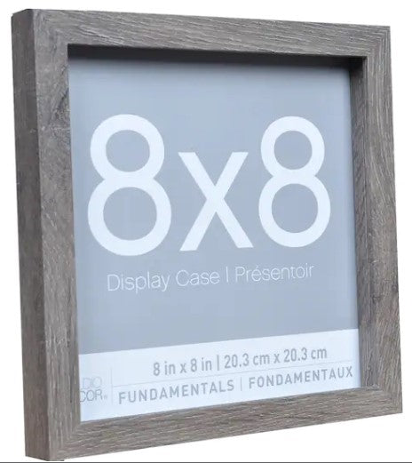 Monogram Personalized Paper Flower Shadow Box