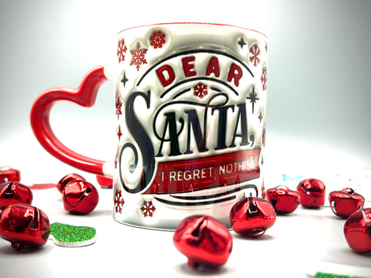 Dear Santa w/heart handle