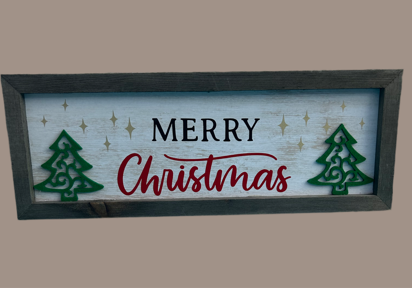 Merry Christmas sign