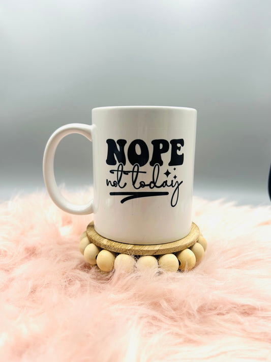 Nope Not Today-12oz mug