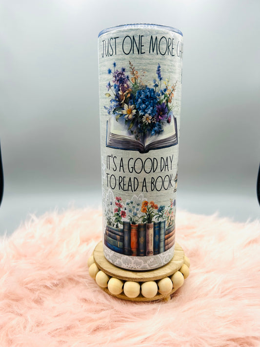 Book Lover-20oz Skinny Tumbler