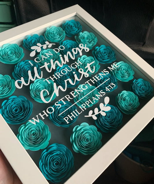 Bible Verse Shadow Box